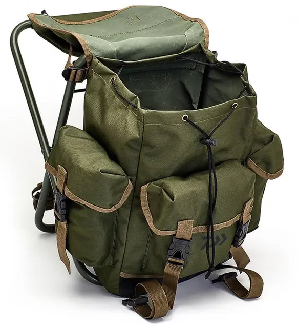 Daiwa Game Ruck Stool Robust og behagelig, 20L 