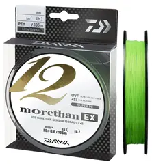 Daiwa Morethan 12B EX SI 0.08mm 135m Lime Green