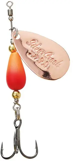 Daiwa Silvercreek Spinner Copper Mit 6g Effektiv spinner av høy kvalitet 