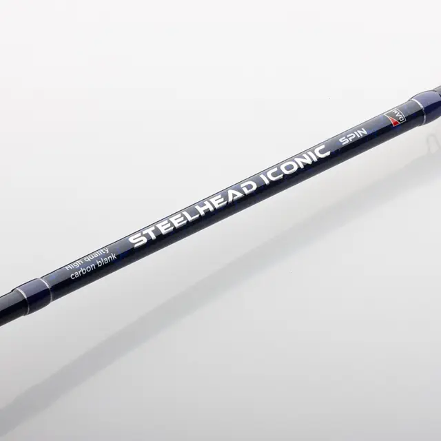 DAM Steelhead Iconic Spin 6' 2-12g 2-delte haspelstenger med 24T karbon 