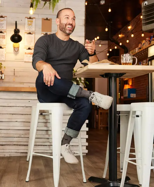 Darn Tough McFly Crew Taupe M Lightweight Cushion 