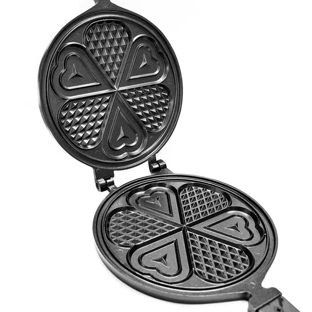 Eagle Deluxe Tur Vaffeljern Lag ekte vaffelhjerter på tur 