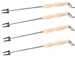 Eagle P&#248;lsegaffel - Familiepakke 4 stk Teleskopisk B&#229;lgaffel