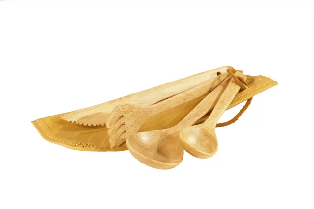 Eagle Trebestikk Sett Med Skinnpose Trebestikk for turmat 