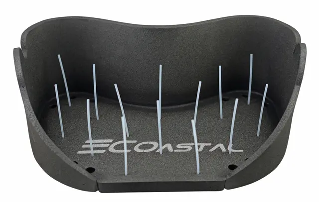 Sondergaard Coastal Basket Dark Grey Lett og fleksibel linekurv 