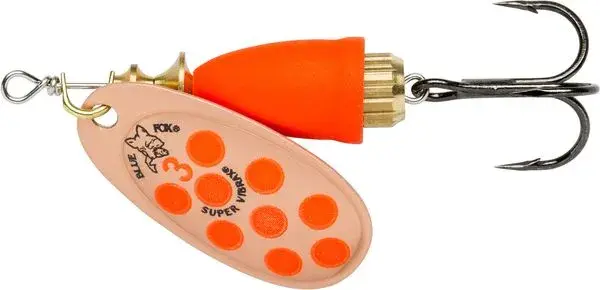 Blue Fox Vibrax UV 6g GOOU Kjøp 8 spinnere og få gratis slukboks 