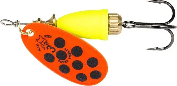 Blue Fox Vibrax UV 8g OBYU Kjøp 8 spinnere og få gratis slukboks 