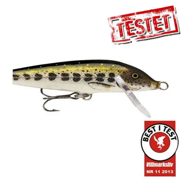 Rapala CountDown S MD 7cm Synkende balsawobbler 