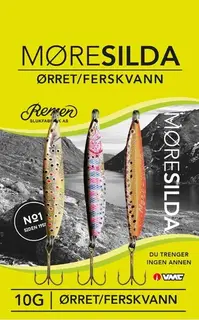 Remen M&#248;resilda &#216;rret 10g 3-Pak Ferskvann - &#216;rret