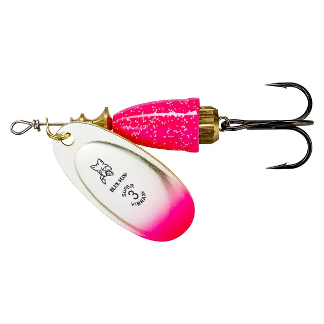 Blue Fox Vibrax Flake 6g PCCB Kjøp 8 spinnere få en gratis slukboks 