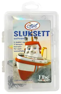Elias sluksett saltvann Perfekt til barnas f&#248;rste fisketur