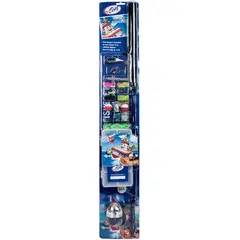 Elias fiskesett lukket haspel bl&#229; Fiskesett for barnas f&#248;rste fisketurer