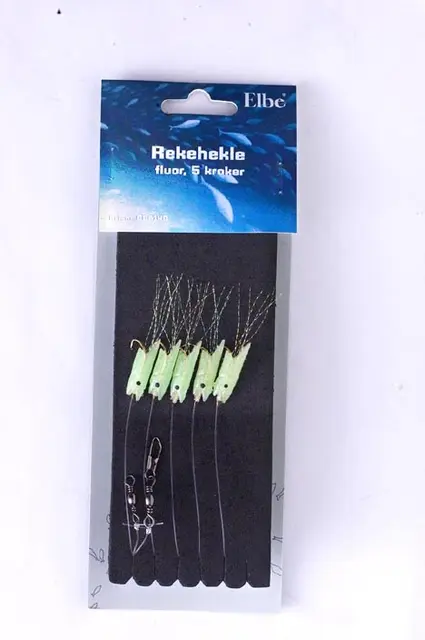 Elbe Rekehekle m/5 stk kroker 