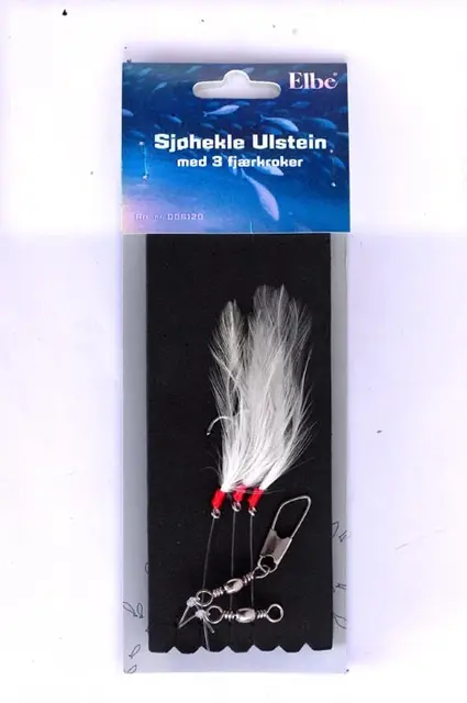 Elbe Ulsteinhekle m/3 stk fjærkroker 