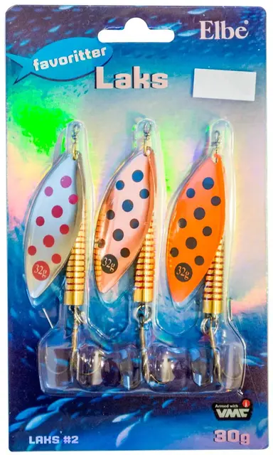 Elbe Lakse-favoritter #2 3pk 