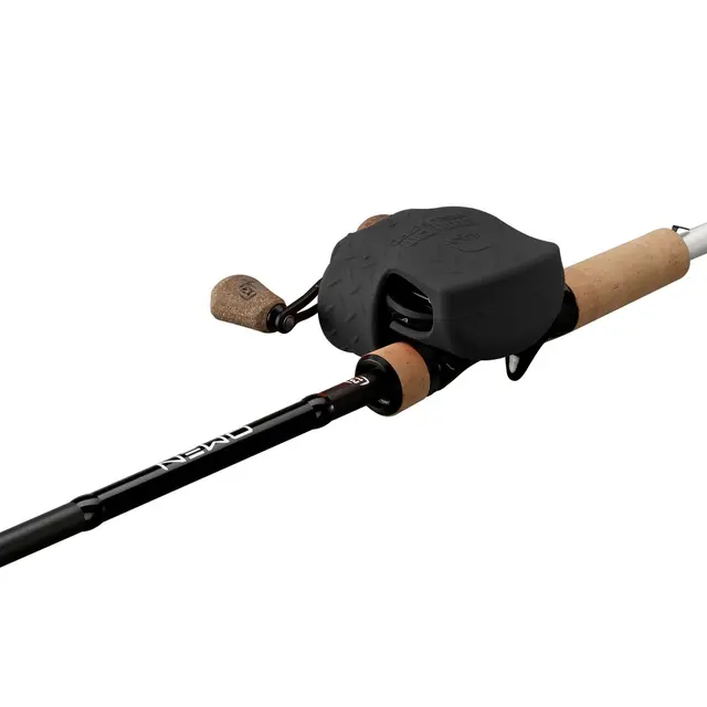 13 Fishing Skull Cap Black Gummi beskyttelse til sneller 