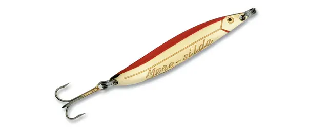 Remen Møresilda gull/rød 15g Kjøp 8 sluker få en gratis slukboks 