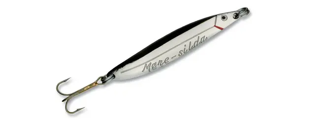 Remen Møresilda sølv/svart 10g Kjøp 8 sluker få en gratis slukboks 