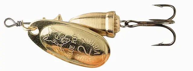 Blue Fox Vibrax Original 10g gull Kjøp 8 spinnere få en gratis slukboks 