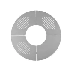 Espegard Grillplate 70 Vendbar grillplate i st&#248;pegods