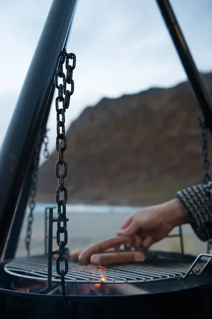 Espegard bålpanne 60 Bålpanna skaper et rom ute for alle 