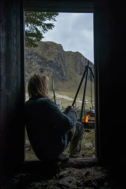 Espegard bålpanne 60 Bålpanna skaper et rom ute for alle 