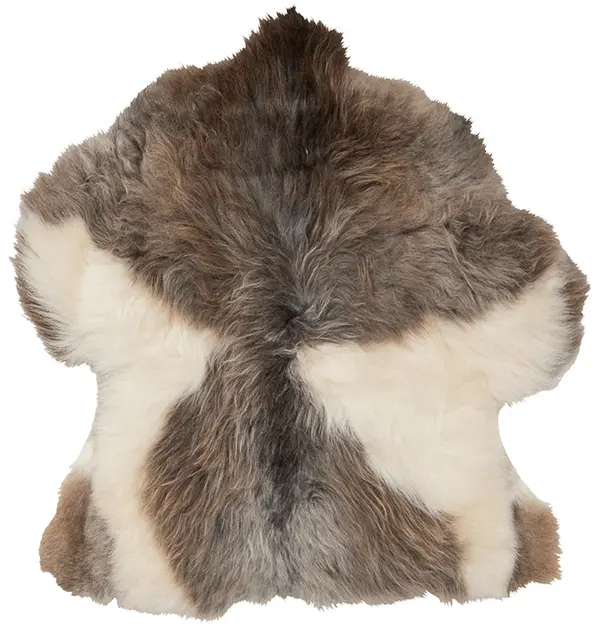 Espegard Brunbark lammeskinn Melert og mykt 