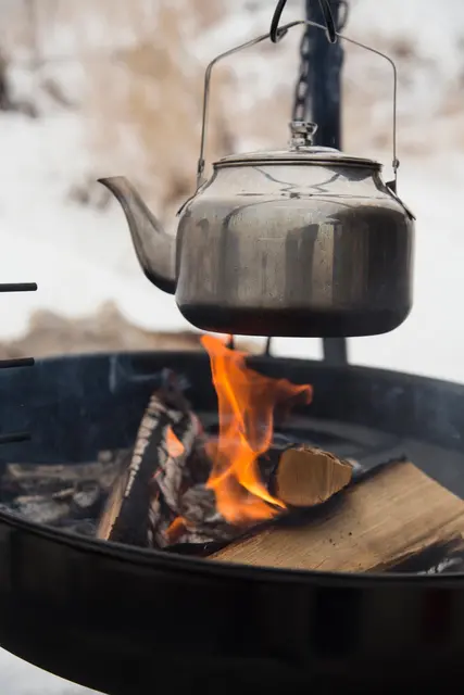 Espegard kaffekjele 2,5L Kaffekjele laget for bål og bålpanne 