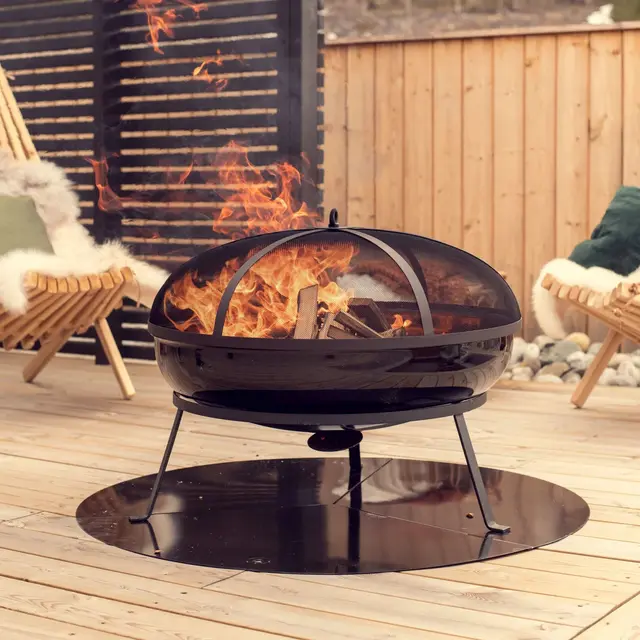 Espegard Bålfat 70 Romslig bålfat i klassisk design 