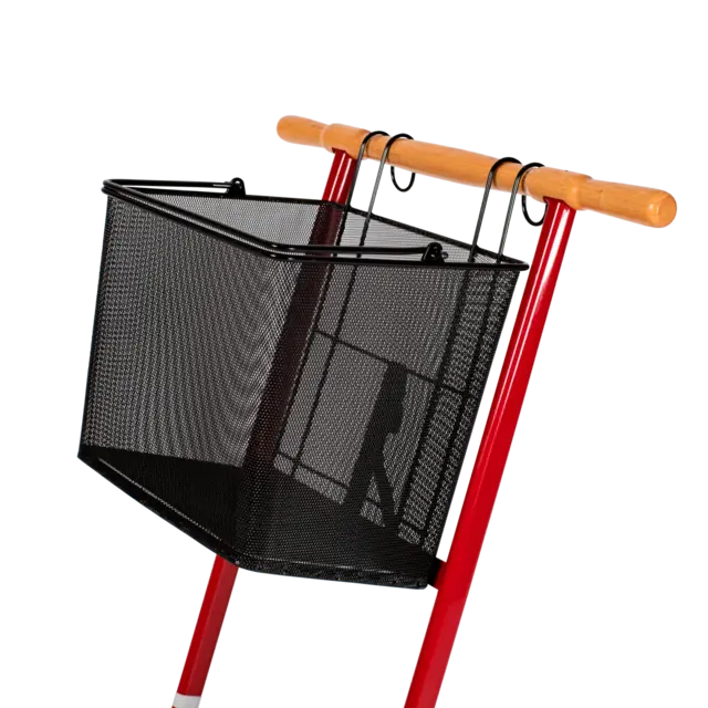 Espegard kurv til spark Praktisk og nytte kurv for turen 