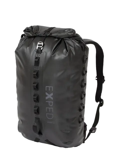 Exped Torrent 45 L Black Solid vanntett ryggsekk 