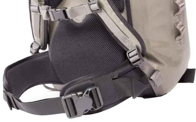 Exped Torrent 30 Olive Grey Solid vanntett ryggsekk 