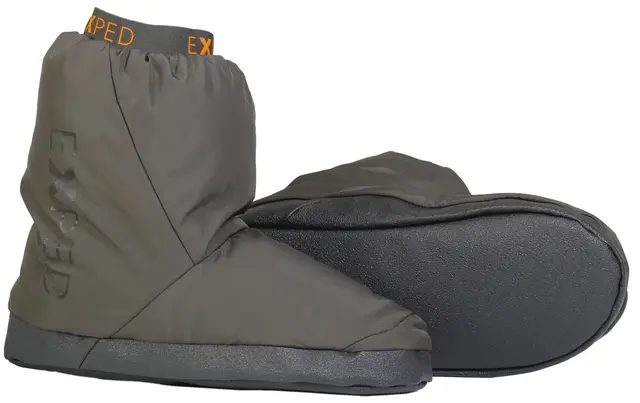 Exped Camp Booty S Charcoal Sovepose for føttene dine! 