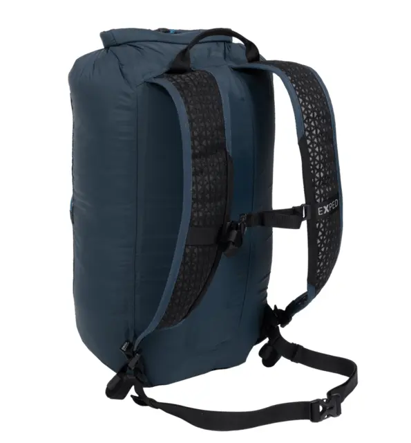 Exped Cloudburst 15 L Navy Ultralett vanntett roll-top ryggsekk 