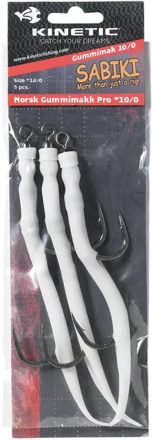 Kinetic Norsk Gummimakk Pro Green #10/0 