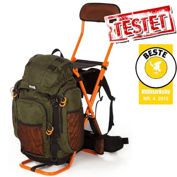 Fauna Bjørnen EVO 40L stolsekk Ekstra behagelig stolsekk med ryggstø 