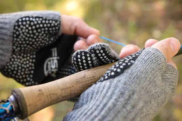 Fish Monkey Bauers Grandma Twofinger L/X To-fingers ullhansker L/XL 