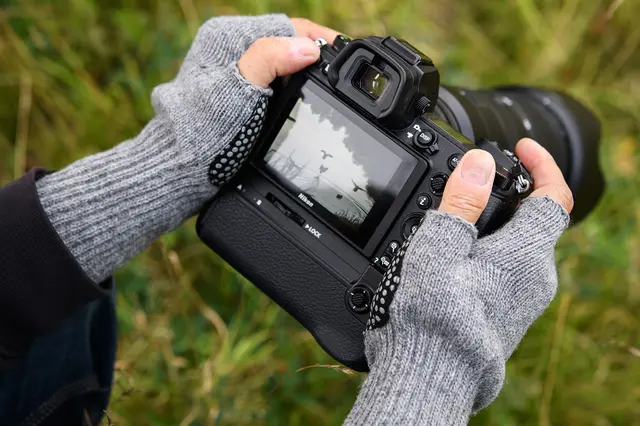 Fish Monkey Bauers Grandma Twofinger L/X To-fingers ullhansker L/XL 