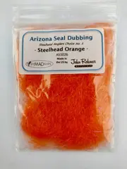 FishMadMad Arizona Seal Steelhead Orange Dubbing