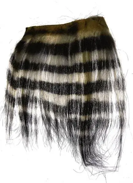 Sunray Zebra Goat - White/Black 