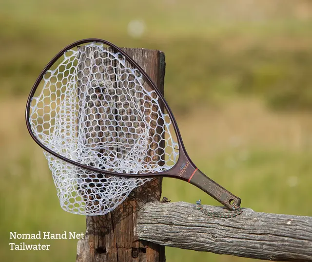 Fishpond Nomad Hand Net Tailwater Håv med C&R vennlig nett 