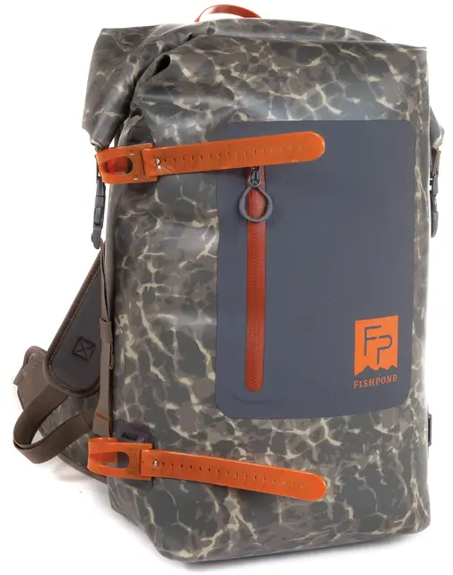Fishpond Wind River Roll-Top Backpack Eco Shadowcast Camo 38L 