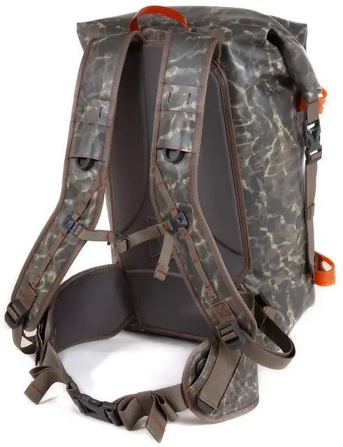 Fishpond Wind River Roll-Top Backpack Eco Shadowcast Camo 38L 