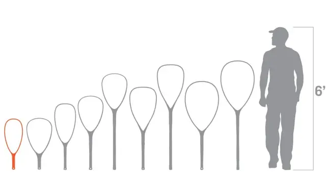 Fishpond Nomad Native Net Håv med C&R vennlig nett 