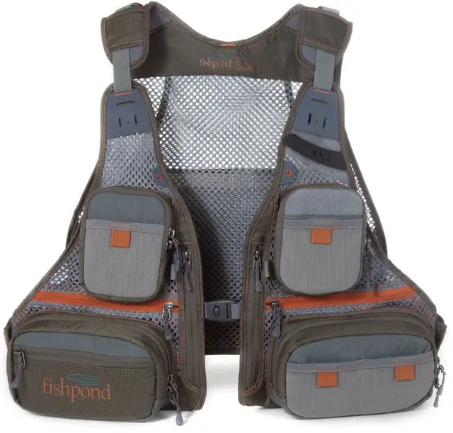 Fishpond Sagebrush Pro Mesh Vest Lett onesize mesh fluevest med 17 lommer 