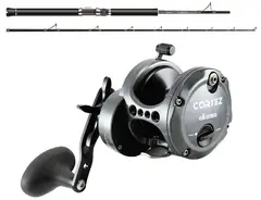 Okuma Cortez Black CZ10 - 30-50lbs Pakke med stang og snelle