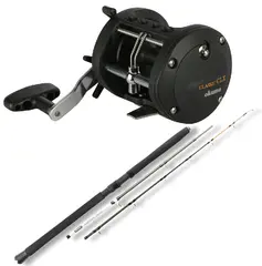 Okuma Classic Boat 6&#39;6 + CLX 300La Stang og snelle til hav/b&#229;tfiske