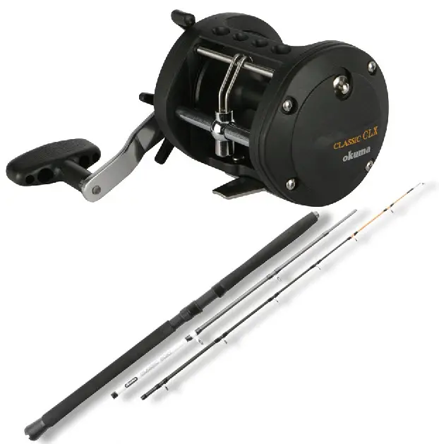 Okuma Classic Boat 6'6 + CLX 300La Stang og snelle til hav/båtfiske 