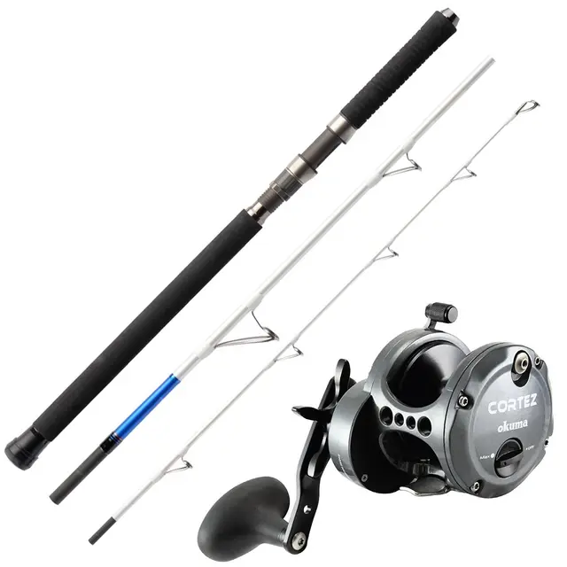 SG Nordic Big Game 6'3' MH' 20-50Lbs og Okuma Cortez CZ-10CSa - Stang/snellesett 