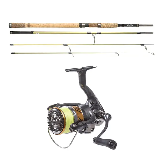 Berkley Rod Phazer Pro III 10'6" 2-12g Daiwa Laguna LT JB4 2500 - Pakke 